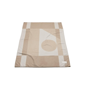 FORMARKIVET Big Logo Matto Vaalean Beige/hiekkabeige