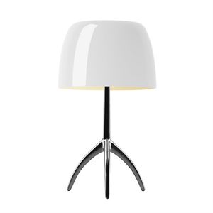 Foscarini Lumiere Table Lamp Grande Warm White Aluminium