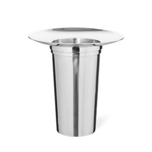 Louise Roe -suihkulähde 01, Maljakko, Ruostumatonta Terästä