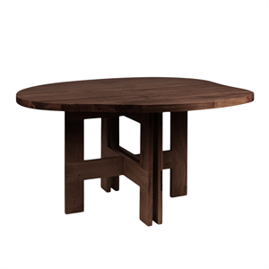 Frama Farmhouse Trestles -ruokapöytä, tumma tammi