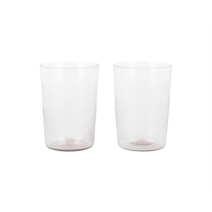 Frama Isle -lasisetti, 2 Kpl, 200 Ml, Vaalean Savunharmaa