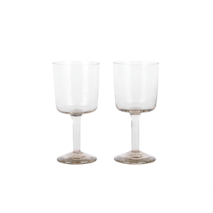 Frama Isle Stem -lasisetti, 2 Kpl, 100ml, Vaalean Savunharmaa