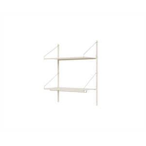 Frama Shelf Library -hyllyhylly 108,4x80 Cm, Lämmin Valkoinen