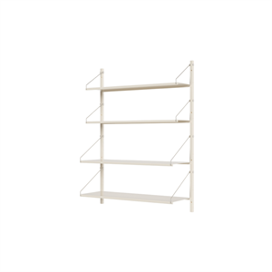 Frama Shelf Library -hyllylevy, Yksiosainen, 108,4 x 80 Cm, Lämmin Valkoinen