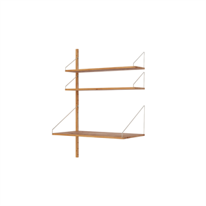 Frama Shelf Library -lisähylly Työpöydälle, 114,8x80 Cm, Luonnonvärinen Tammi