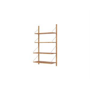 Frama Shelf Library -kirjahylly, Yksiosainen, 114,8x60 Cm, Luonnonvärinen Tammi