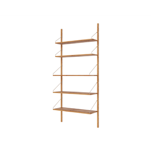 Frama Shelf Library -hyllylevy, Yksiosainen, 185,2 x 80 Cm, Luonnonvärinen Tammi