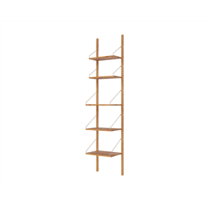 Frama Shelf Library -kirjahylly, Yksiosainen, 185,2 x 40 Cm, Luonnonvärinen Tammi