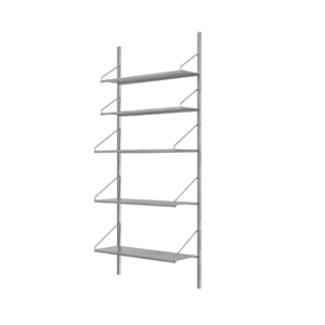Frama Shelf Library -hyllylevy, Yksiosainen, 185.2x80, Ruostumaton Teräs