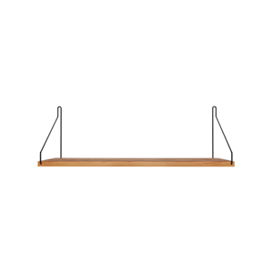 Frama Yksittäishylly Hylly 20x60 Luonnonvärinen Tammi/Musta