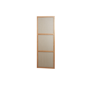 Frama Frame One Panel -tilanjakaja, Luonnonvärinen Tammi/pellava