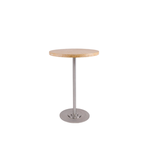 Frama Table 57 Ruokapöytä Ø55 Keltainen kalkkikivi/Ruostumaton Teräs