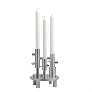 Fritz Hansen Candleholder Candlestick Large Steel