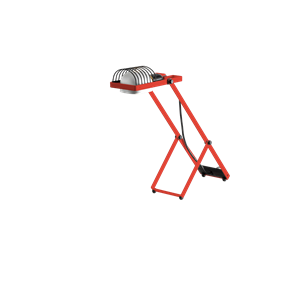 Artemide Sintesi pöytävalaisin punainen