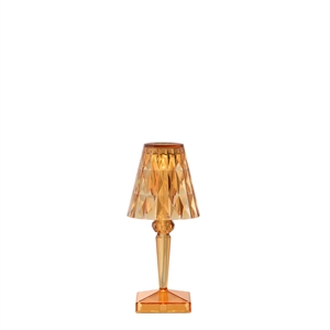 Kartell BATTERY Kannettava Lamppu Pastelli Oranssi