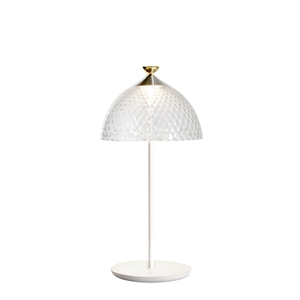 Kartell PUMO Pöytävalaisin Läpinäkyvä/Valkoinen