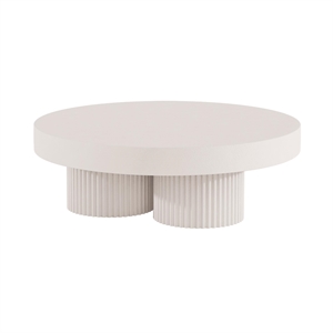 NORR11 Gear Pyöreä Sohvapöytä Ø120 Liitu