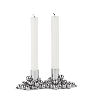 Gejst Molekyl Candlestick 2 Chrome