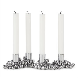 Gejst Molekyl Candlestick 4 Chrome