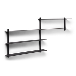 Gejst Nivo Shelf B Black Ash/Black