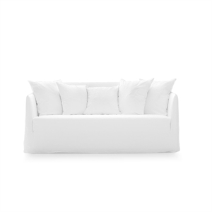 Gervasoni Ghost 10 Sofa Lino Bianco