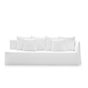 Gervasoni Ghost 22 R Module Sofa Lino Bianco