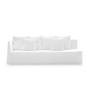 Gervasoni Ghost 22 L Module Sofa Lino Bianco