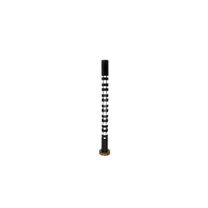 Serge Mouille Big Totem -lattiavalaisin, Musta