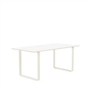 Muuto 70/70 Ruokapöytä 170x85 Valkoinen Laminaatti/hiekka