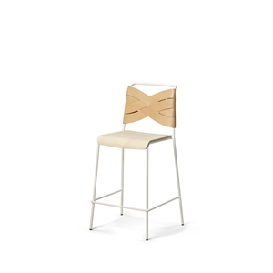 Design House Stockholm Torso Bar Stool White/Ash/Natural