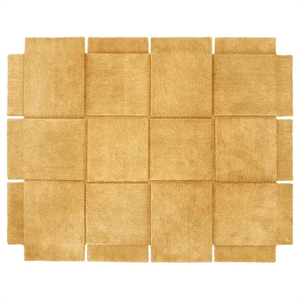 Design House Stockholm Basket -matto 185x240 Keltainen Okra