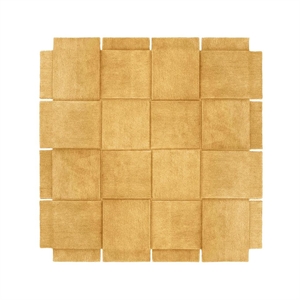 Design House Stockholm Basket -matto 245x245 Keltainen Okra