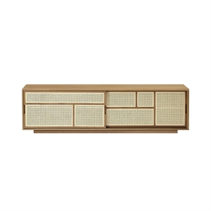 Design House Stockholm Air Cabinet Low Oak