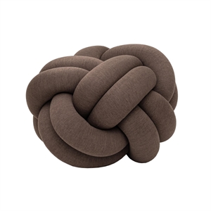 Design House Stockholm Knot Pillow XL Brown