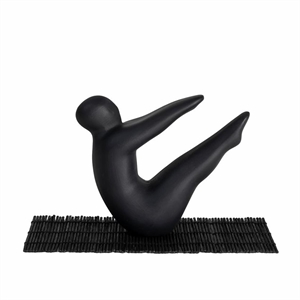 Design House Stockholm Yoga No 2 -veistos, Musta