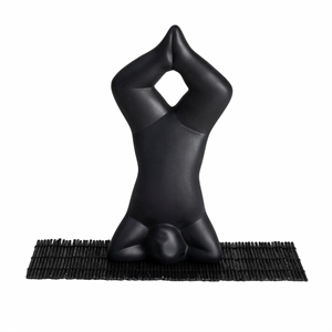 Design House Stockholm Yoga No 3 -veistos, Musta