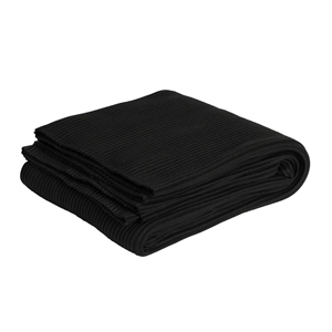 Design House Stockholm Pleece-matto 140x160 Musta