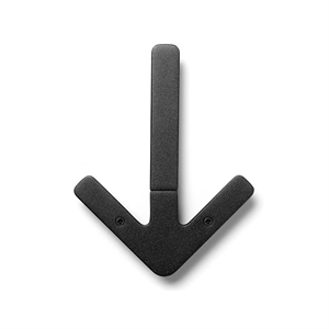 Design House Stockholm Arrow -koukku Musta