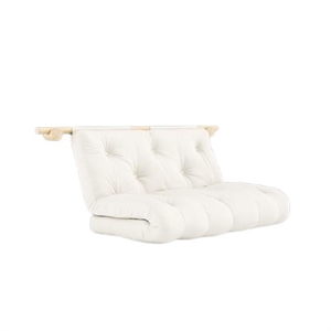 Karup Koukkupatja Kiinnikkeillä 135x200 Luonnonvärinen/Raaka