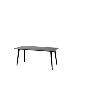 &Tradition In Between SK23 Desk Black Lacquered Oak H48 cm