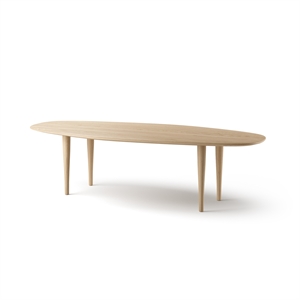 Brdr. Krüger Jari Coffee Table Ellipse 130x58 cm Oak