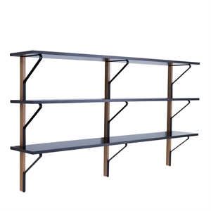 artek Kaari REB 008 seinähylly musta