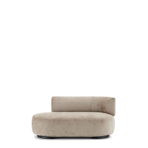 Kartell K-Wait Dormeuse Sofa Right Beige