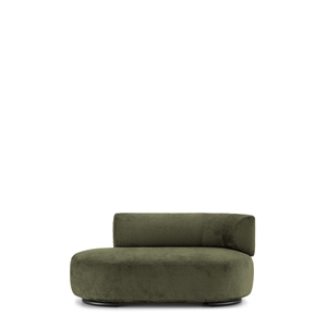 Kartell K-Wait Dormeuse Sofa Right Green