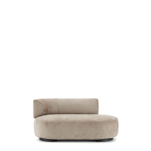 Kartell K-Wait Dormeuse Sofa Left Beige