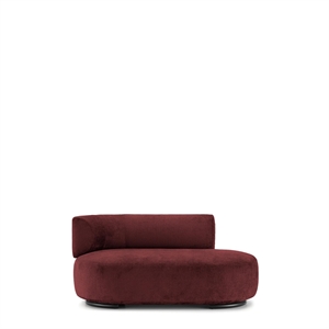 Kartell K-Wait Dormeuse Sofa Left Red