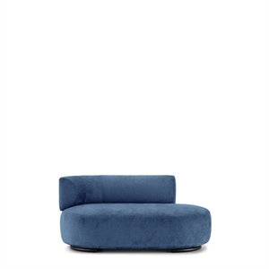 Kartell K-Wait Dormeuse Sofa Left Blue