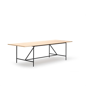 Karakter Cache Dining Table 260 cm Oak/ Black