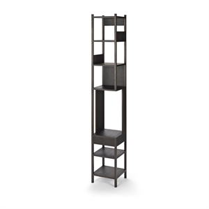 Karakter Lungangolo Right Bookcase Black-oiled Oak