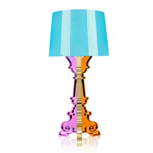 Kartell Bourgie Table Lamp Multi-coloured Light Blue
